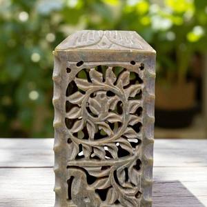 3 X 10 Elephant Design Marble <b>Incense</b> <b>Stick</b> <b>Holder</b> Handmade Agarbatti Stand <b>for</b> Spiritual & Aromatherapy Use - Product Image 4