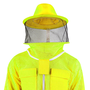 Mono de chaqueta de apicultor de ropa de trabajo ventilada profesional de diseño personalizado con etiqueta privada para Apicultura - Product Image 4