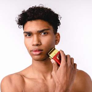 Mini rasoir électrique rechargeable USB, format voyage, rouge, triple lame, double lame, lavable, caractéristiques IPX7, allemand - Product Image 4