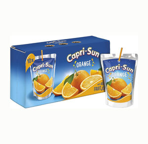 Jus Capri Sun en gros provenant de fournisseurs européens, avec une durée de conservation de 12 mois, pour l'exportation vers l'Asie, le Moyen-Orient et l'Afrique - Product Image 1