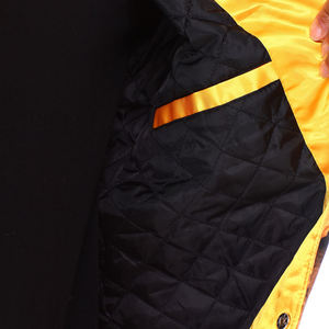 Veste en satin slim fit pour homme, vestes 2026, vestes 2025, vestes personnalisées, bomber léger brillant, bouton pression, streetwear, manteau neuf - Product Image 4