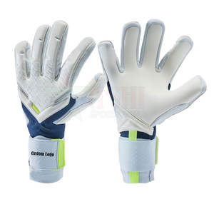 Guantes de Portero de Fútbol Juvenil para Entrenamiento, de Cuero, Resistentes al Viento, Antideslizantes, con Protección Reforzada - Product Image 1