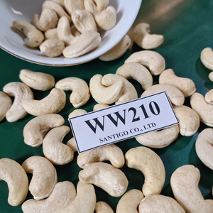 Wholesale Cheap W210 Cashew <b>Nuts</b> SANTIGO <b>Nuts</b> & <b>Kernels</b> Raw Cashew <b>Nuts</b> WW210 Customized Cutting Size - Product Image 1