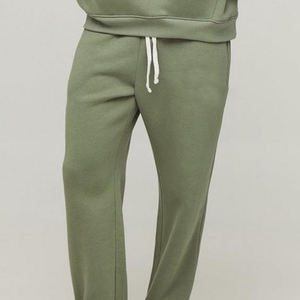 Ensemble de survêtement de sport pour homme, vêtements de sport performants, à capuche, coupe régulière, respirant, coupe-vent, uni, 100% coton, vêtements d'automne - Product Image 5