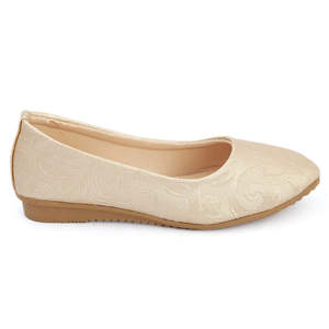 รองเท้าส้นสูงสำหรับเด็กผู้หญิง (309) - สีน้ำตาลอ่อน - Product Image 3