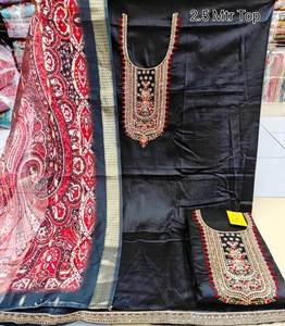 ชุดสูท salwar kameez สำหรับผู้หญิงชุดปาร์ตี้ปักด้วยมือแบบดั้งเดิมที่สวยงามดีไซน์ทันสมัย - Product Image 2