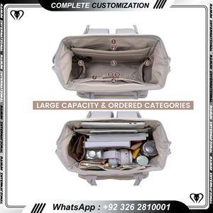 Ordinateur portable de voyage en toile s résistant à l'eau Double fermeture à glissière s Ordinateur portable - Product Image 5