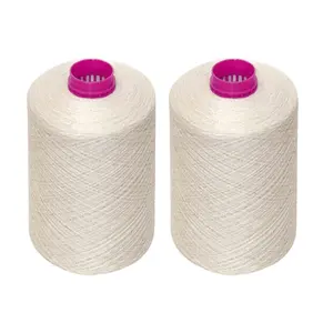 100% コーマ綿糸 (原料付き) オープンエンドスパン100% コットンNe20s/1コットンコーマ毛糸 (編み物用)