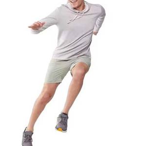 Sprixo กางเกงผ้าฝ้ายลำลองสำหรับผู้ชายกางเกงวิ่งออกกำลังกายแบบปรับแต่งได้เอวยางยืดสีพื้นสำหรับวิ่งจ๊อกกิ้ง - Product Image 5