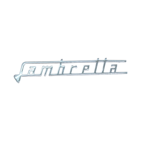 Emblema para Protector de Pierna Lambretta para Lambretta Special + SX150 + SX200 + J50 DELUXE + Serveta LI S3, Accesorio Cromado para Motocicleta - Product Image 2