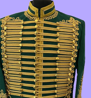 Uniforme personnalisé Hussar Pelisse Veste Écossais Hussar Napolitain Hommes Vestes