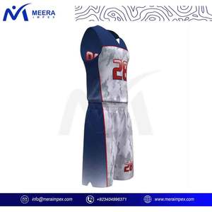 Kit de baloncesto de ajuste de precisión de tela de alto rendimiento Diseño impreso de alta tecnología hecho por atletas para una experiencia óptima en la cancha - Product Image 5