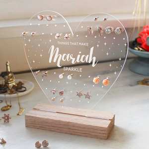 Los Más Vendidos del 2026: Optimice la Organización de sus Joyas con Nuestro Expositor de Acrílico para Pendientes y Joyas - Product Image 1