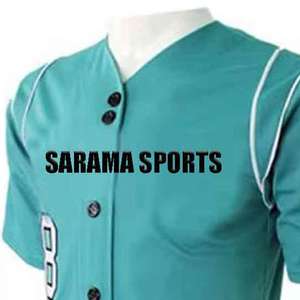 ชุดเบสบอลและกางเกงแบบกำหนดเองราคาโรงงาน ชุดยูนิฟอร์มเบสบอลมืออาชีพ ติดกระดุมเต็มตัว สำหรับทีม - Product Image 3