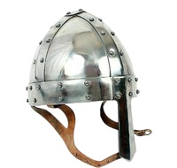 Casque viking médiéval Ragnar Lodbrok |   Casque de guerrier normand |   Casque de Chevalier Guerrier - Acier Inoxydable