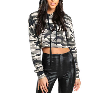 Sudadera con capucha corta de invierno con logotipo personalizado de alta calidad para mujer, nuevo diseño, ropa de calle, talla Light XS, estampado de temporada de otoño - Product Image 1