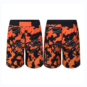 Shorts de combat MMA sublimés élastiques de qualité supérieure, personnalisables, motif uni, shorts de boxe pour hommes et femmes - Product Image 4