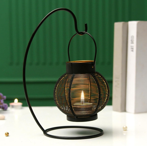 Portavelas de luz de té dorado, tarro de vela de diseño moderno duradero perfumado de Metal único, decoración de Navidad, regalos de boda, cumpleaños - Product Image 2