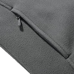 Chaqueta de Forro Polar Gris Pizarra de 240 g/m², Gruesa, Térmica, Capa Intermedia, Ropa de Trabajo de Otoño, OEM al por Mayor, Cierre Completo, Bordado Frontal - Product Image 5