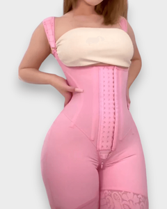 Ad alto controllo clessidra rosa Faja da donna a vita alta cintura piatta elasticizzata <span class=keywords><strong>guaina</strong></span> modellante mutandine dimagranti controllo dell'addome - Product Image 4