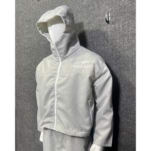 Ensemble coupe-vent personnalisé de haute qualité 80% nylon 20% polyester Tissu respirant imperméable & Service OEM - Product Image 3