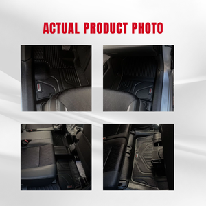 เสื่อรถยนต์คุณภาพสูงสำหรับ Toyota Avanza เสื่อรถสีดำครบชุดขนาด60X70ซม. พื้นวัสดุ TPE รับประกัน2ปีสำหรับเวียดนาม - Product Image 2