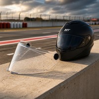 Visière de remplacement pour casque de moto teintée en iridium, lentille UV400 intégrale pour MT Thunder 4SV Stinger 2