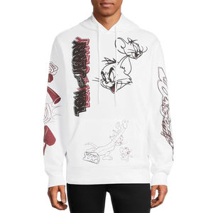 เสื้อฮู้ดสำหรับผู้ชายพิมพ์ลายนูน2025ผ้าคอตตอนโพลีเอสเตอร์กันลมกันน้ำระบายอากาศได้ดี - Product Image 1