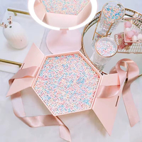Boîte en papier haut de gamme avec logo personnalisé, boîte d'expédition de haute qualité pour Noël, boîte à rabat pour la vente en gros, boîte rigide de luxe pour cadeau de mariage