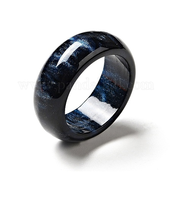 Bague en résine la plus populaire Style classique Forme faite à la main Bagues en résine époxy Meilleur nouveau design poli
