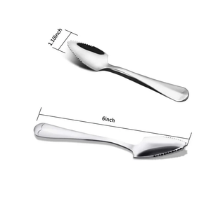 Stainless Steel <b>Grapefruit</b> <b>Spoon</b> Serrated Edges Hot Selling Wholesale Price Stainless Steel <b>Grapefruit</b> <b>Spoon</b> - Product Image 3