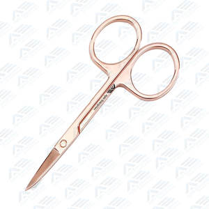 Lame droite pointe pointue pour la coupe des sourcils pour les doigts et les orteils ciseaux à ongles professionnels en acier inoxydable - Product Image 6