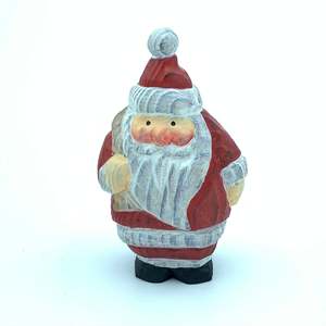 YEEYAYA intagliato a mano in legno di Babbo Natale statua buon natale camera decorazione per la casa scultura figurina per natale statuetta giocattoli - Product Image 6