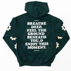 Último estilo Color sólido Puff Impresión Sudaderas con capucha de invierno 100% Algodón Bolsillo personalizado Secado rápido Venta al por mayor Hombres - Product Image 2