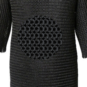 เสื้อเชิ้ตแขนยาวสำหรับเครื่องซักผ้า, เสื้อเกราะเหล็กอ่อนสไตล์ยุโรปโบราณยุคกลางสีดำ - Product Image 3