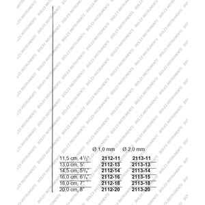 Đầu dò & dilators lokhart-<span class=keywords><strong>mummery</strong></span> rò probe Ergonomic rắn xử lý cùn thăm dò tip thép không gỉ Dụng cụ phẫu thuật. - Product Image 4