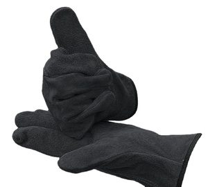 Premium Quality Goat Grain Leather <b>Driver</b> Working <b>Gloves</b> Heavy Duty Hand Protection Adjustable Wristband General Purpose - Product Image 3