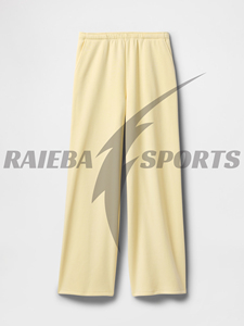 Pantalon de survêtement évasé unisexe, coupe droite, style empilé, tendance, premium et à la mode - Product Image 5