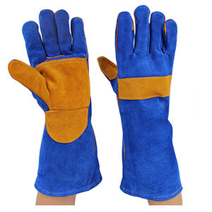 Gants de soudage en cuir industriel, résistants à la chaleur, gants de sécurité pour le soudage MIG TIG ARC - Product Image 2