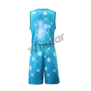 Vente en gros de haute qualité 2025 Maillot de basket-ball grande taille saison d'été Uniforme des équipes avec sublimation cousu/Design pressé à chaud - Product Image 2