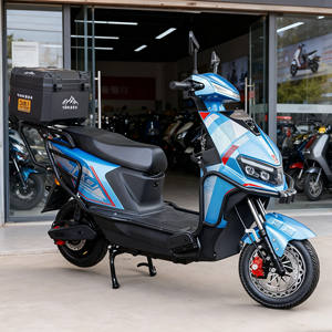 NUEVA Motocicleta Eléctrica Vintage de 2 Ruedas, 1500W, 72V, Velocidad Máxima de 40-60 km/h para Adultos - Product Image 1