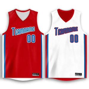 Nouveauté Maillot de basket-ball Vente flash Maillot de basket-ball pas cher Maille respirante 100% polyester Maillots de basket-ball personnalisés - Product Image 5