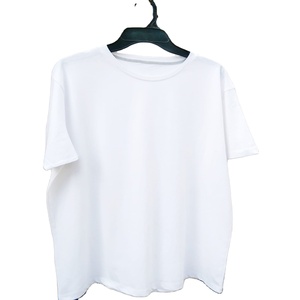 เสื้อยืดผ้าฝ้ายธรรมดาทรงหลวมสีพื้นระบายอากาศทนทานทนทานทนทานดีไซน์ใหม่ล่าสุดออกแบบได้ตามต้องการ - Product Image 2