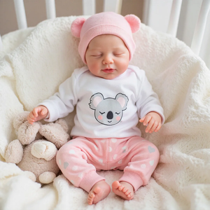 Muñecas Bebé Reborn de Vinilo de Cuerpo Suave Realistas de 20 Pulgadas de Babeside, Modelo de Niñ<span class=keywords><strong>a</strong></span> Recién Nacida Durmiendo, Juguete para Niños, Regalo - Product Image 3