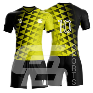 Vente en gros de maillot de football en polyester 100% à séchage rapide T-shirt à impression par sublimation et maillot de football pour équipes sportives - Product Image 5