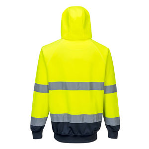 โรงงานผลิตเสื้อผ้าทำงานแบบ Private Label โดยตรงจากโรงงาน  รับผลิตจำนวนน้อย ชุดยูนิฟอร์มนิรภัย คลาส 2 เสื้อฮู้ดโพลีเอสเตอร์สะท้อนแสง แถบสะท้อนแสง  รับผลิตตามแบบ - Product Image 2