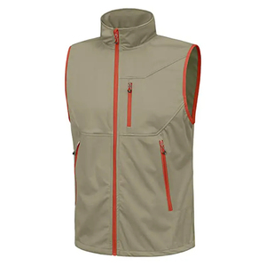 Gilets softshell décontractés à manches longues et coupe ajustée pour hommes et femmes vêtements d'extérieur en laine d'hiver dernière conception respirante et confortable - Product Image 1