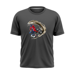 เสื้อยืดไรเดอร์ MX น้ำหนักเบาและยืดหยุ่นสำหรับการแข่งความเร็วสูง - Product Image 2