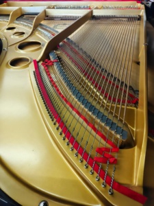 Piano à queue Yamaha G5E d'occasion en excellent état, livraison rapide, finition élégante d'origine, touches lisses, fabriqué au Japon G5 - Product Image 4