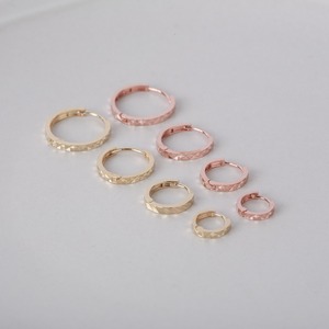 Orecchini da donna alla moda con angolo di taglio Artpierce 14k in oro massiccio con orecchini a bottone per amanti del Design gioielli per feste all'ingrosso - Product Image 3